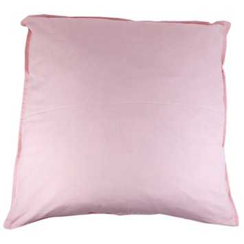 Kussen uni roze 65x65 cm