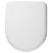 Handson Simo wc bril duroplast D-vorm wit met softclose