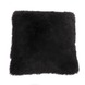 Kussen bont zwart 45x45 cm