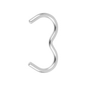 Huiscijfer 3 aluminium Rond