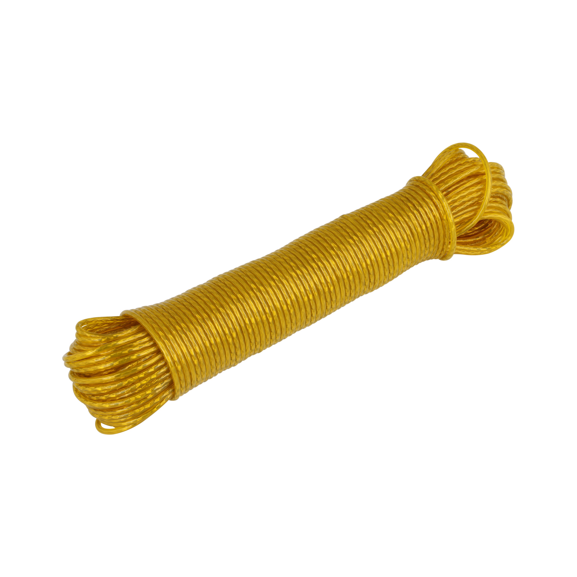 Waslijndraad Geel Met Staalkern 30 huismerk kopen in de aanbieding