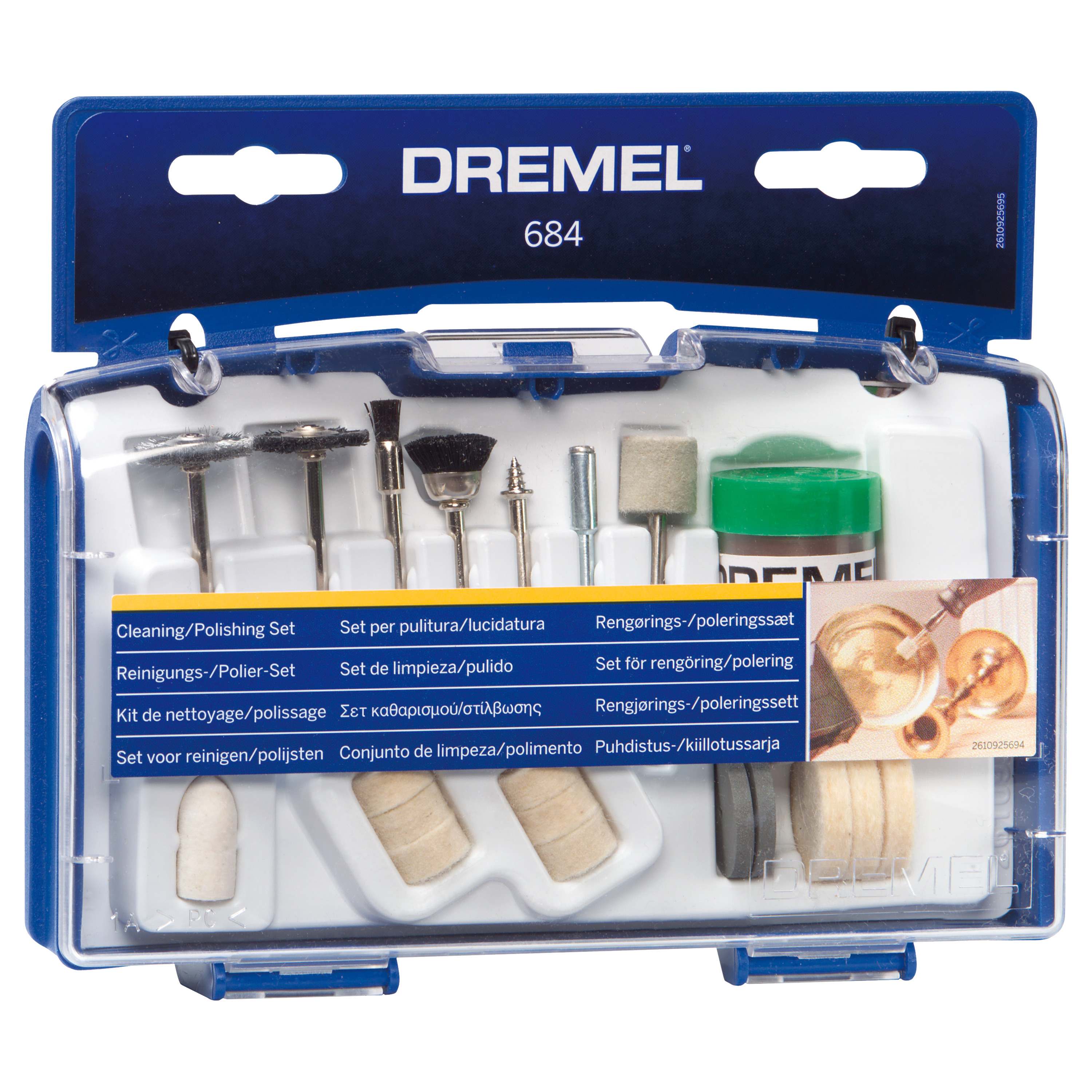 Dremel Reinigings Polijstset 684 20 Delig dremel kopen in de aanbieding