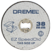 Dremel multitool accessoire - speedclic snijschijf voor metaal - 5 stuks - 38 mm