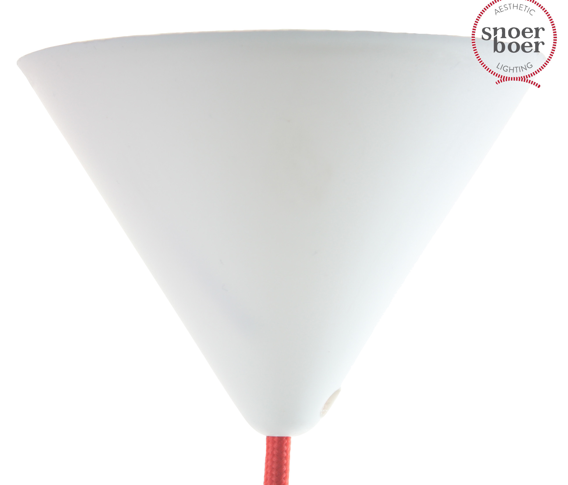 Snoerboer Plafondkap Wit 122 Mm snoerboer kopen in de aanbieding