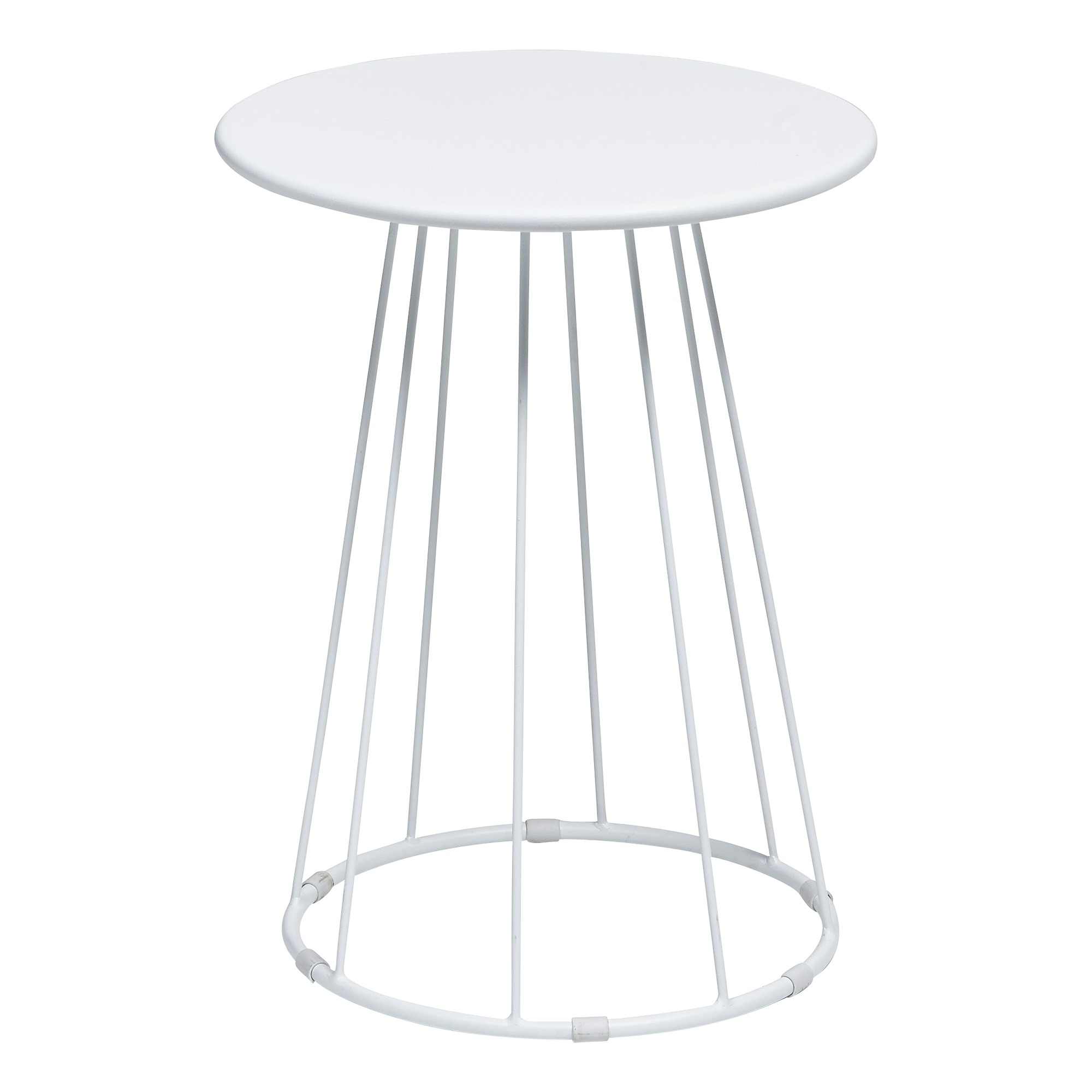 Bijzettafel Vito Hoog Wit 60 huismerk kopen in de aanbieding