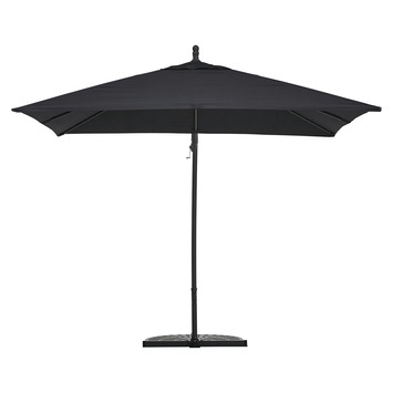 heel Lastig Trek Zweefparasol Freeport zwart 250x250 cm kopen? | Karwei