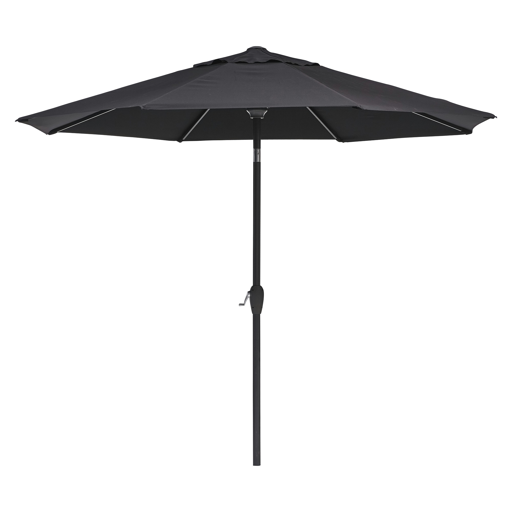 Parasol Caroline Zwart D300 huismerk kopen in de aanbieding