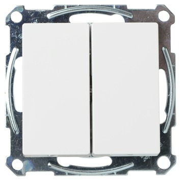 Schneider System-M Pure Wissel/ Wisselschakelaar