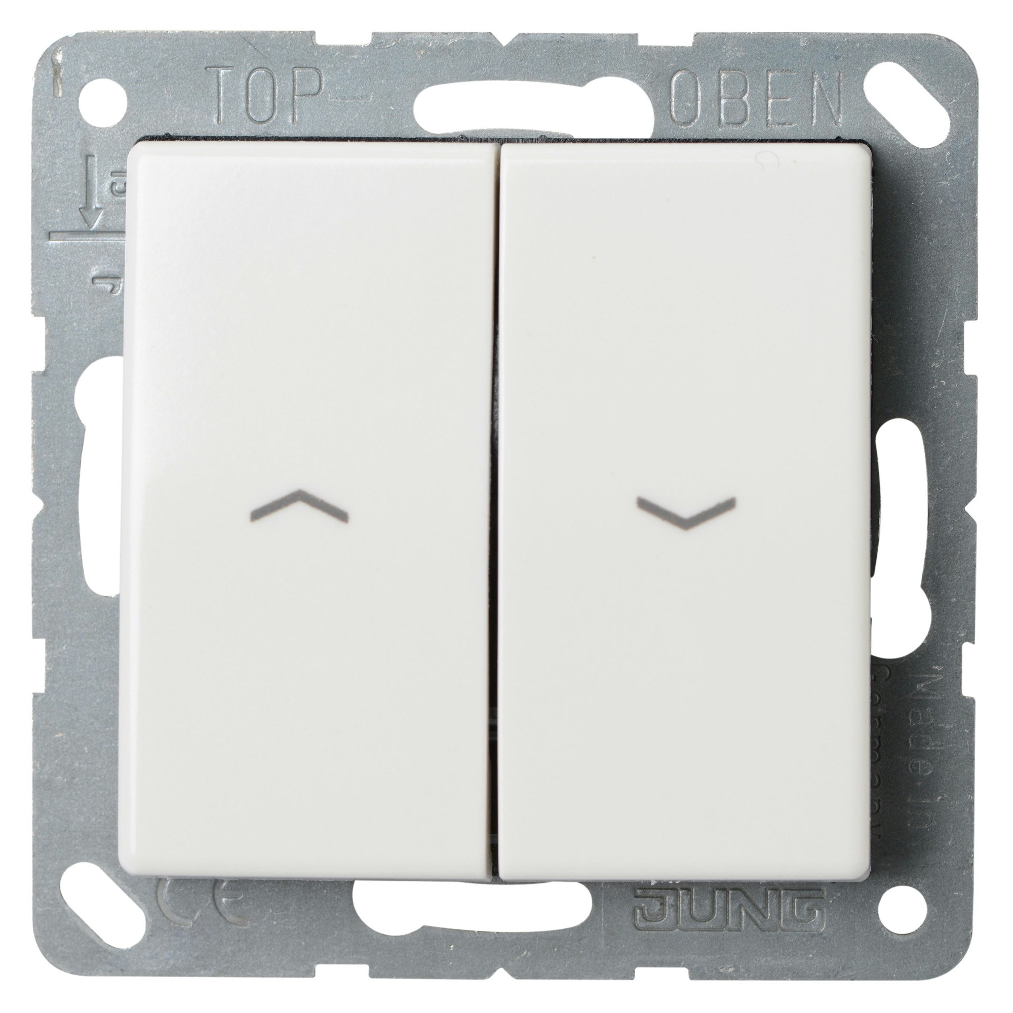 Jung As500 Jaloezieschakelaar Wit jung kopen in de aanbieding