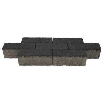 Klinker Beton Antraciet Dikformaat 21x6,8x8 cm - 540 Klinkers / 7,70 m2