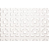 CanDo Decorpaneel Kreta Wit MDF 183x61 cm