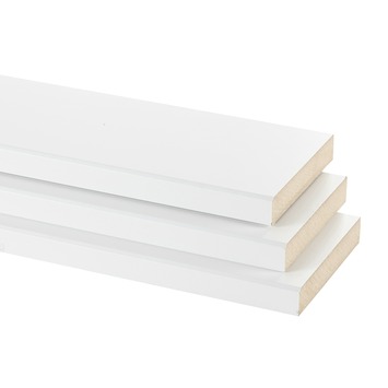 CanDo lambriseringsplint Kiel wit 300 cm