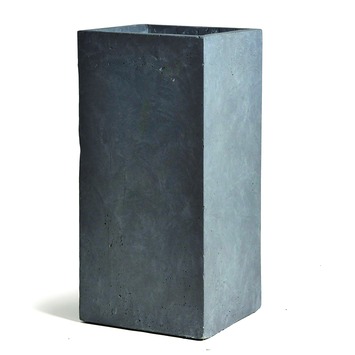 Bloembak Dijon grijs 40x40x78 cm