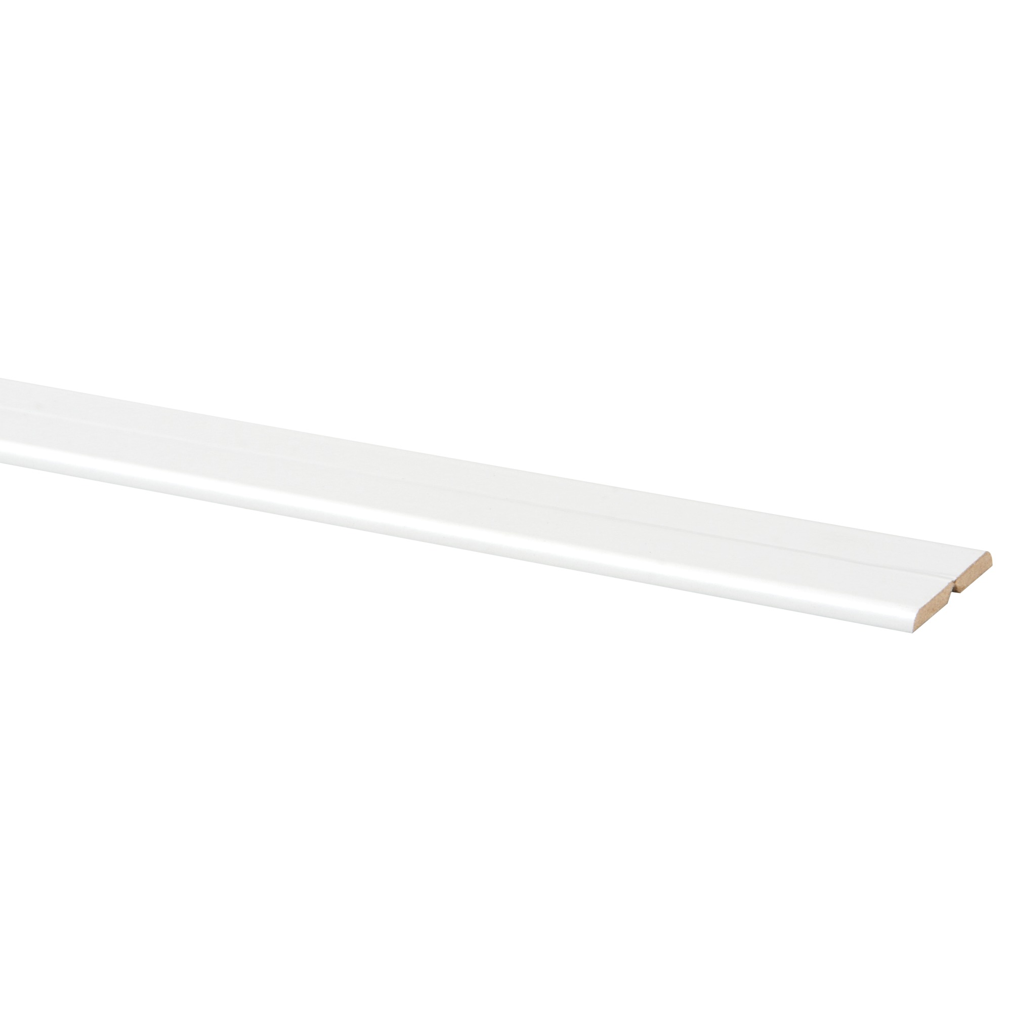 Vouwhoek Mdf Wit Folie 21X21 Mm Lengte 260 huismerk kopen in de aanbieding