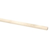 Lat kwartrond grenen 11x11mm 270cm