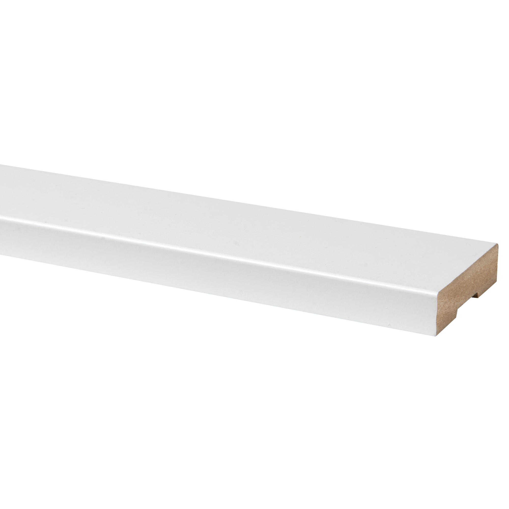 Deurlijst Mdf Wit Folie Carre 18X70 Mm Lengte 260 huismerk kopen in de aanbieding
