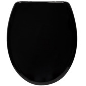 Handson Timo wc bril duroplast zwart met softclose en quick release