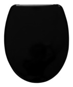 Handson Usko wc bril duroplast zwart met softclose en quick release