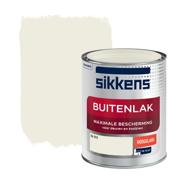 Sikkens buitenlak hoogglans RAL 9010 kopen? |