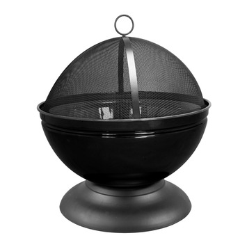Firepit Globe zwart