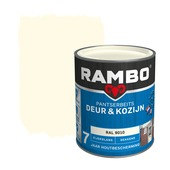 Rambo Pantserbeits Deur & Kozijn zijdeglans dekkend RAL 9010 750 ml