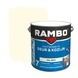 Rambo Pantserbeits Deur & Kozijn hoogglans ral 9010 dekkend 2,5 l