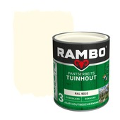 Rambo Pantserbeits Tuinhout zijdeglans dekkend RAL 9010 750 ml