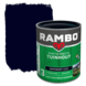 Rambo Pantserbeits Tuinhout zijdeglans diepzwart dekkend 750 ml