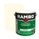 Rambo Pantserbeits Tuinhout zijdeglans ral 9010 dekkend 2,5 l