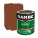 Rambo Pantserbeits Tuinhout zijdeglans donkereiken transparant 750 ml