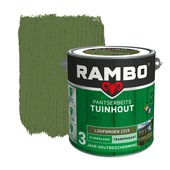 Rambo Pantserbeits Tuinhout zijdeglans transparant loofgroen 2,5 liter