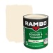 Rambo Pantserbeits Schuur & Tuinhuis zijdeglans ral 9001 dekkend 750 ml