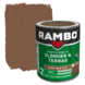 Rambo Pantserbeits Vlonder & Terras mat dark teak transparant 1 l