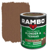 Rambo Pantserbeits Vlonder & Terras mat transparant dark teak 1 liter