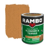 Rambo Pantserbeits Vlonder & Terras mat transparant teak hout 1 liter