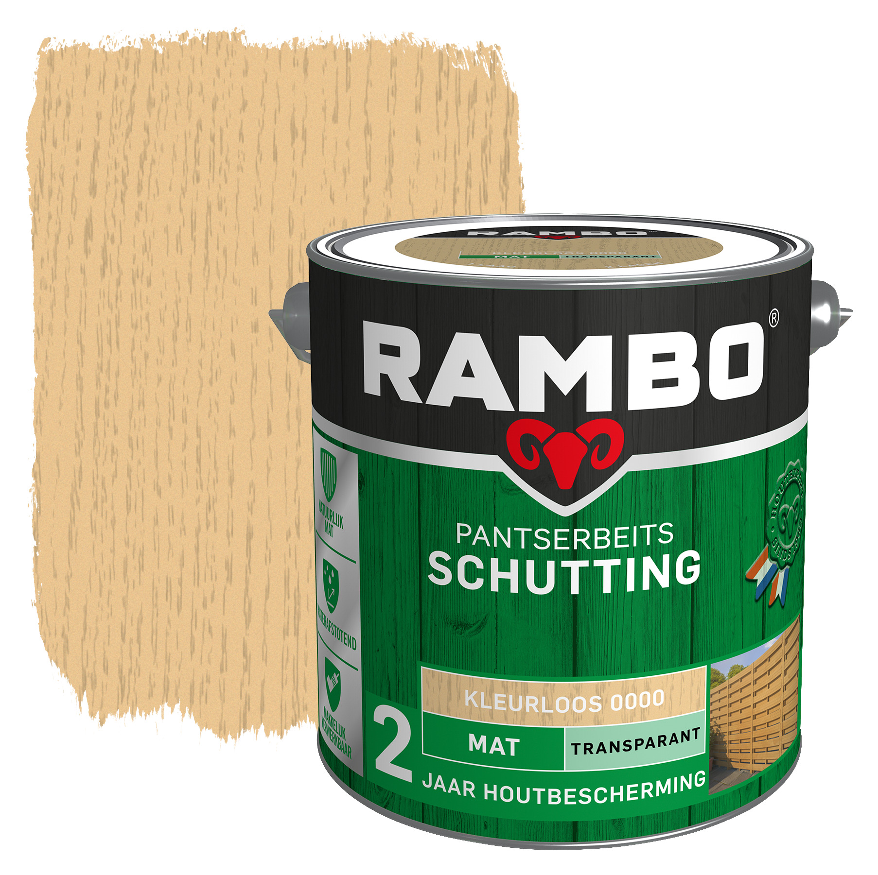 Rambo Pantserbeits Schutting Mat Kleurloos Transparant 25 rambo kopen in de aanbieding