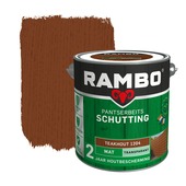 Rambo Pantserbeits Schutting mat transparant teakhout 2,5 liter