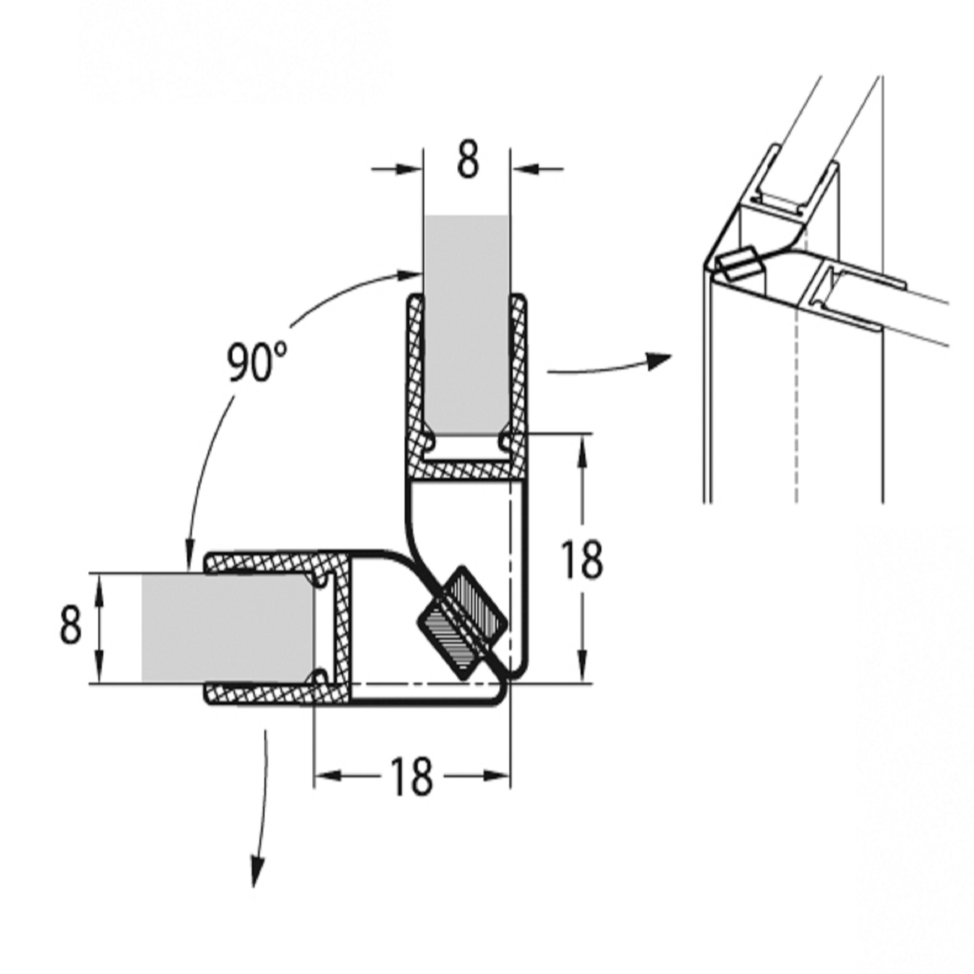 Sealskin Get Wet Magneetstrip Voor C105 sealskin kopen in de aanbieding
