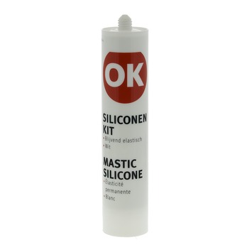 OK siliconenkit wit 310 ml