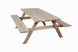 Picknicktafel Douglas met opklapbare banken 180 cm