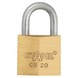 Abus Citadel hangslot 20 mm messing