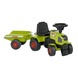 FALK Claas Axos 310 looptractor met aanhanger