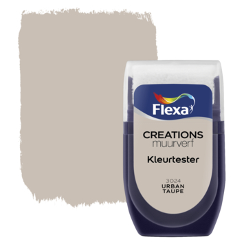 Gedeeltelijk Mijnwerker kathedraal Flexa Creations muurverf Kleurtester Urban Taupe mat 30ml kopen?  kleurtesters | Karwei