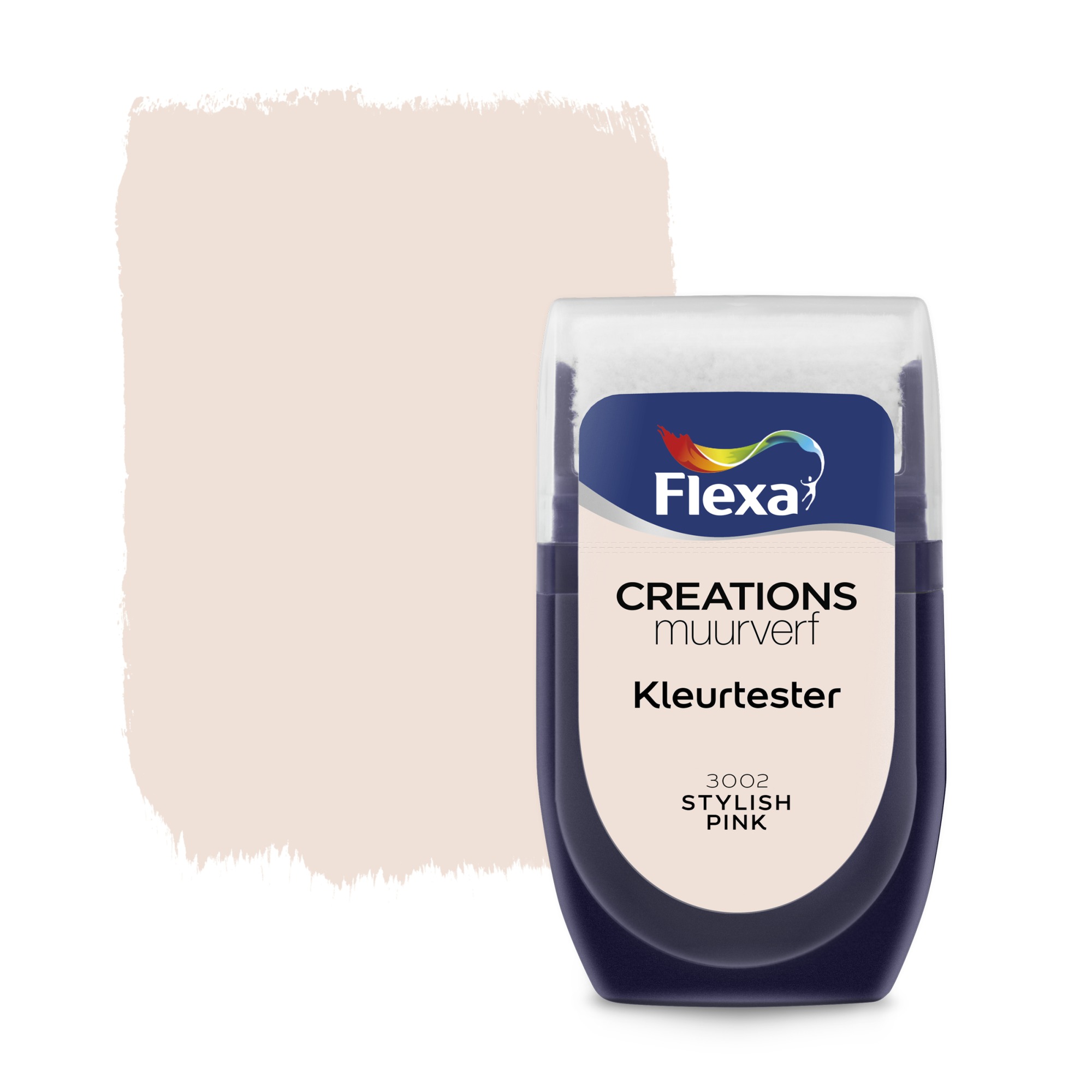 Flexa Creations muurverf Kleurtester Stylish Pink mat 30ml