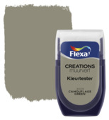 Flexa Creations muurverf Kleurtester Camouflage Green 30ml