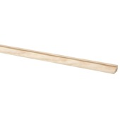 Glaslat grenen 9x15 mm lengte 270 cm