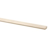 Glaslat grenen 10x19 mm lengte 270 cm