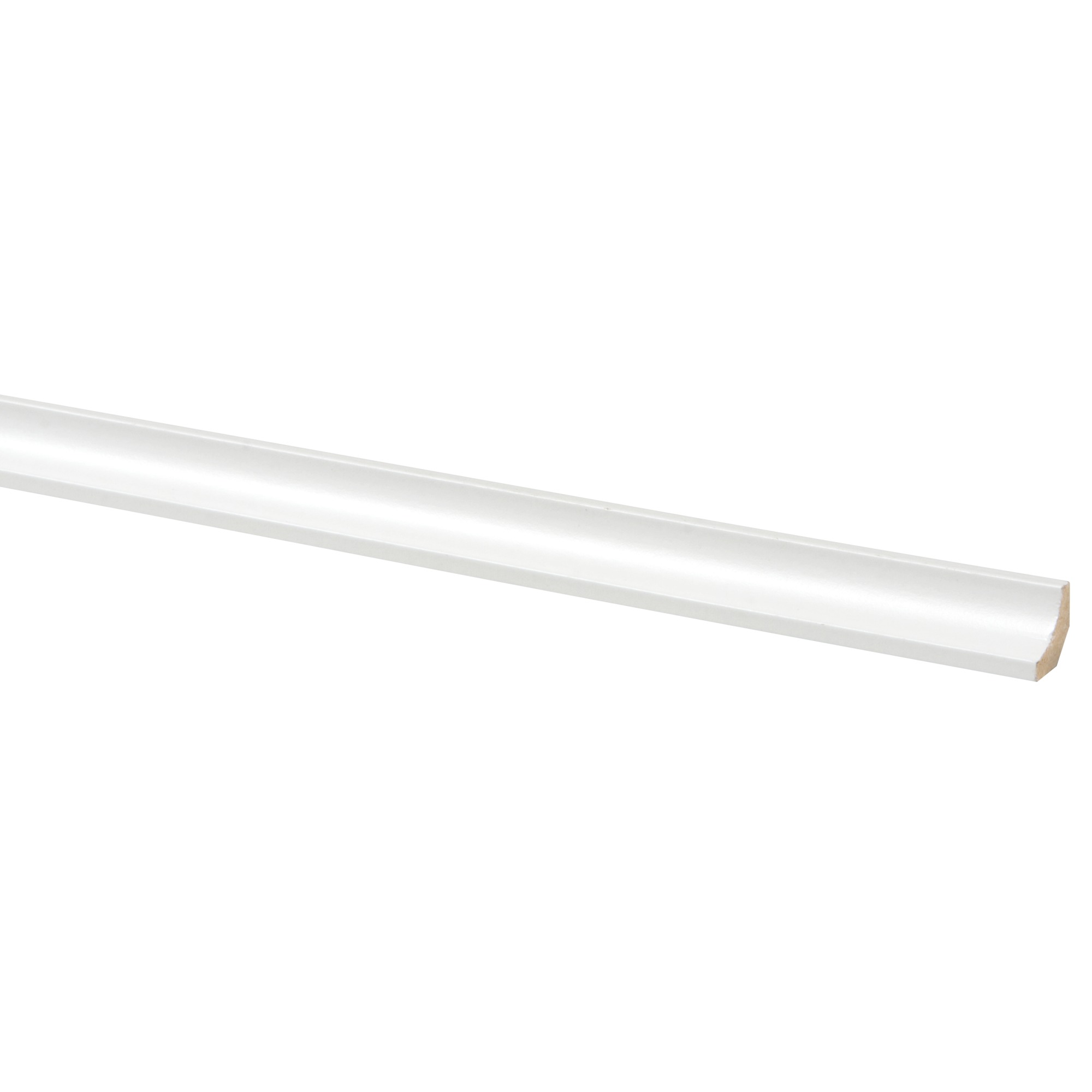 Hollat Mdf Zelfklevend 13X13 Mm Wit Lengte 260 huismerk kopen in de aanbieding