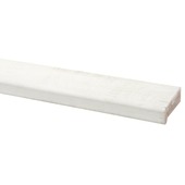 Glaslat hardhout 18x52 mm lengte 270 cm gegrond