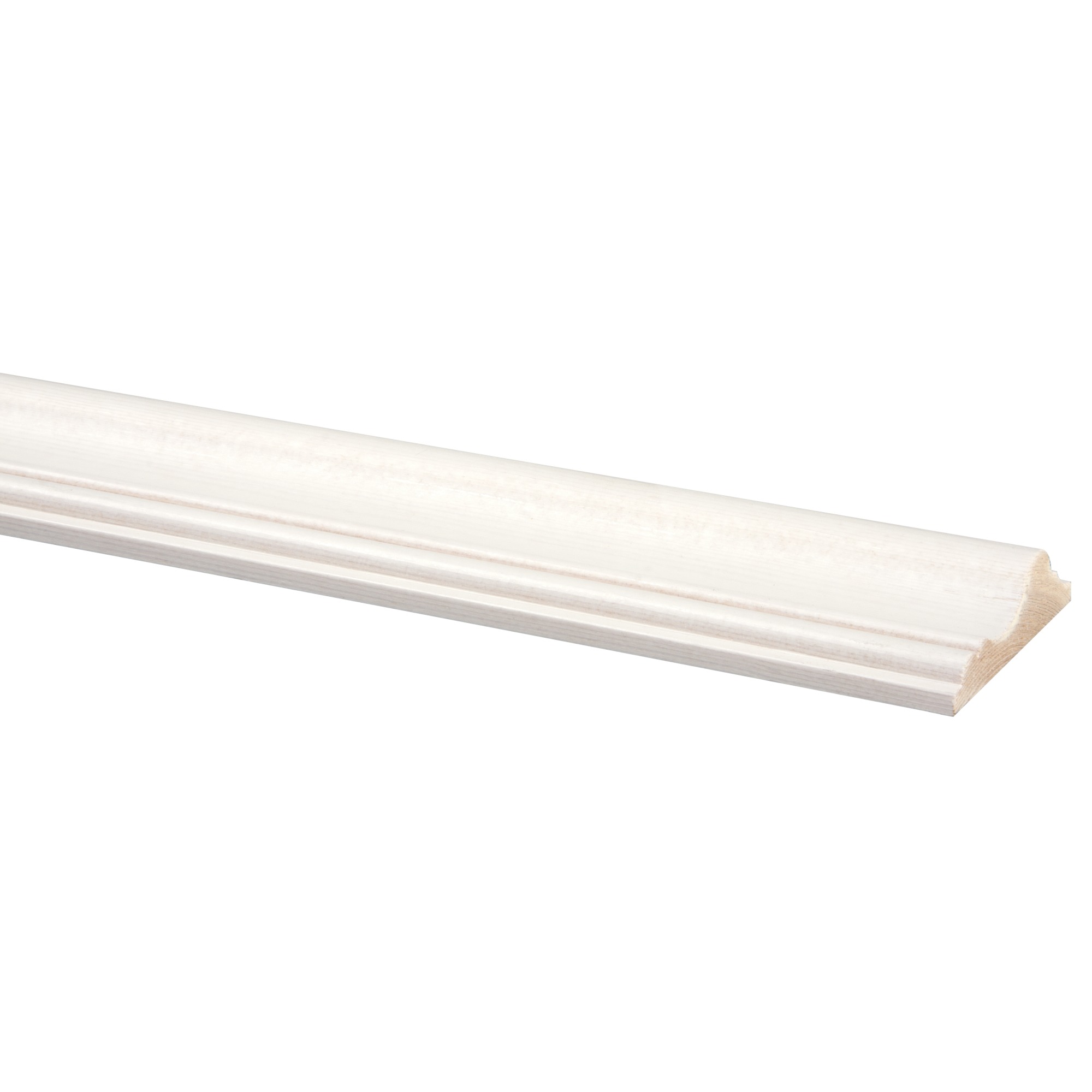 Decorlijst Grenen 18X68 Mm Wit Gegrond Lengte 270 huismerk kopen in de aanbieding